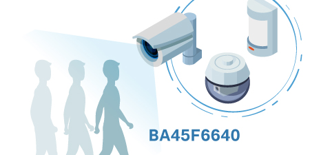 HOLTEK 新推出 BA45F6640 人体移动侦测 MCU